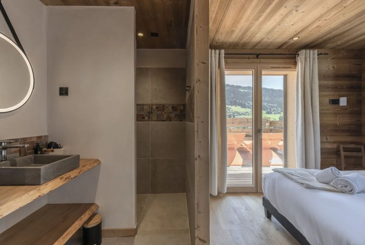 Chalet Stem - Chambre 5, salle de bain