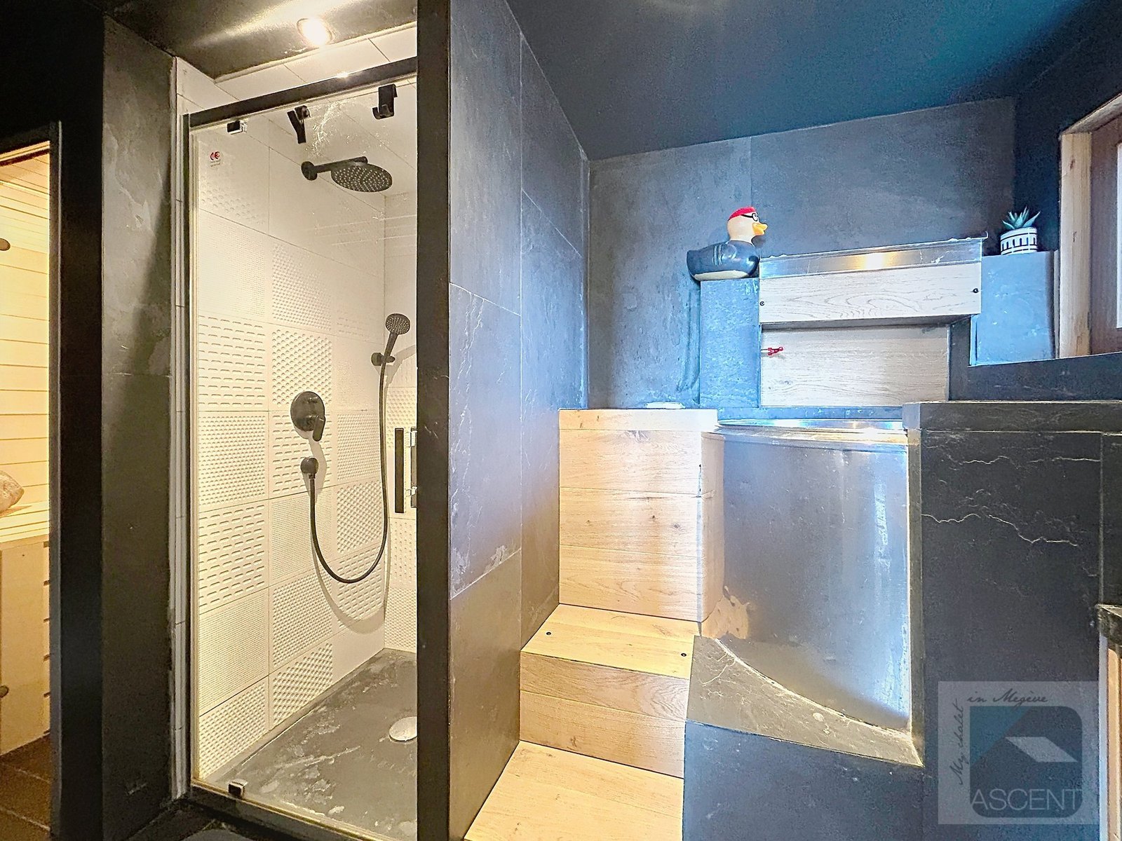 comblours-05 Appt Comblours - Salle de bain, sauna et bain froid