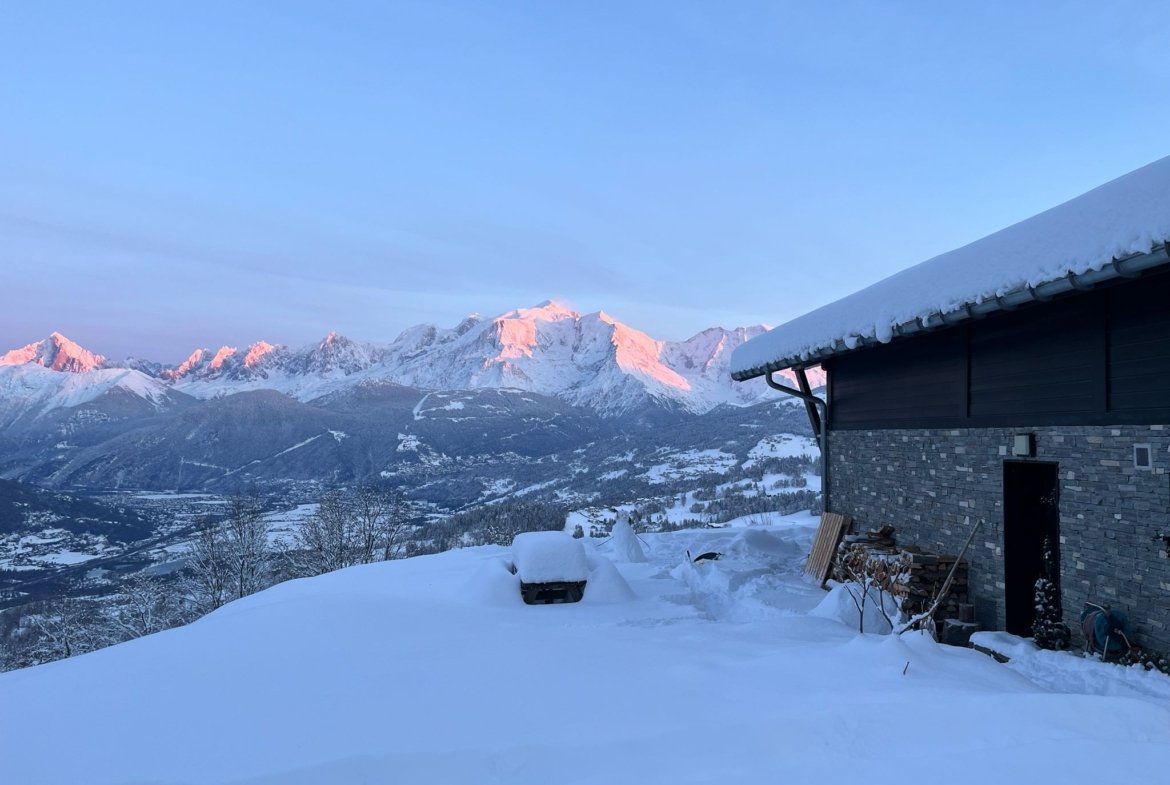 Duplex Le Perret / Horizon Mont-Blanc