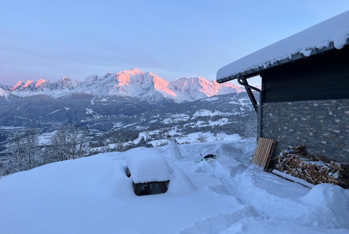 Duplex Le Perret / Horizon Mont-Blanc