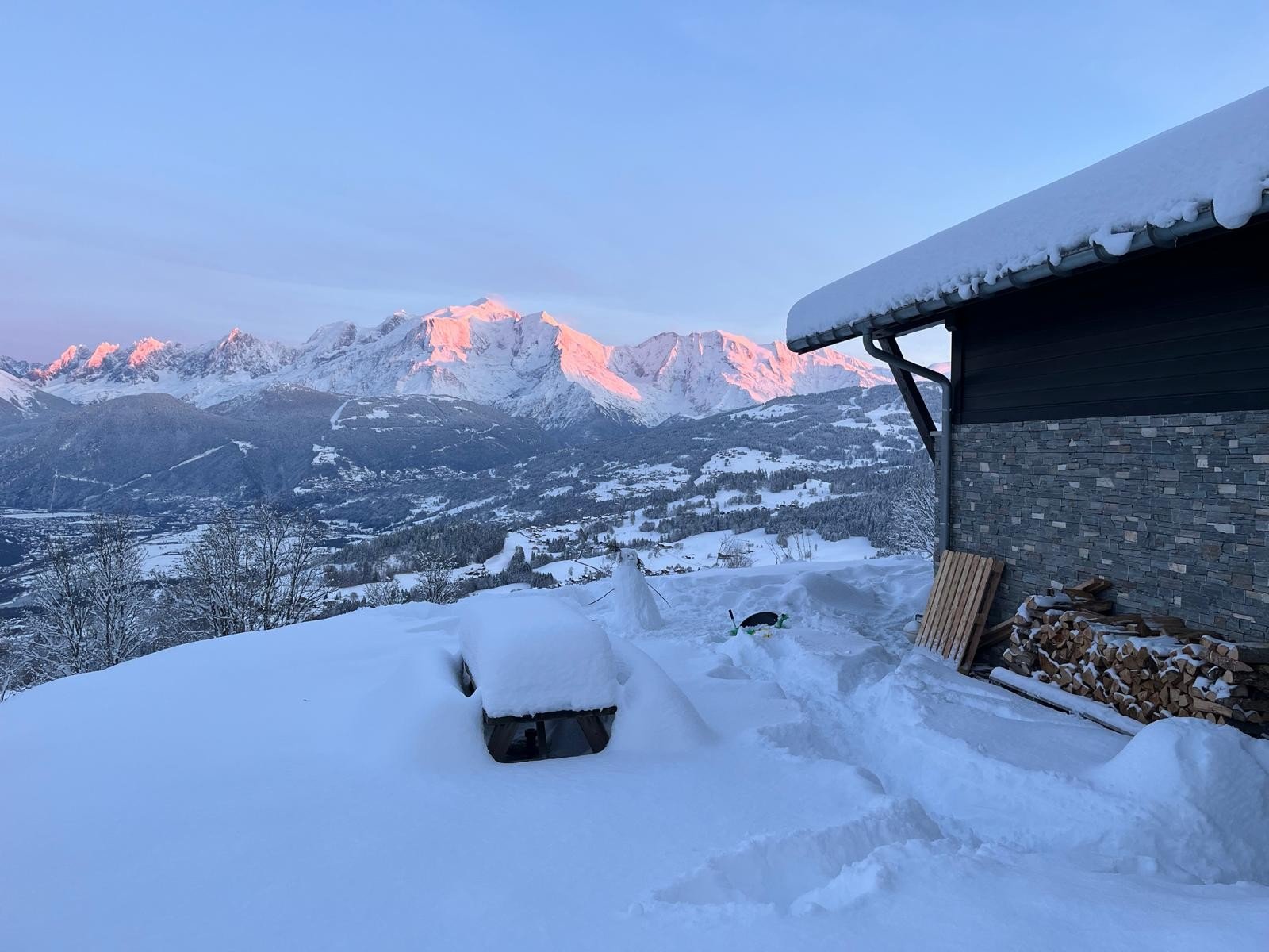 Duplex Le Perret / Horizon Mont-Blanc