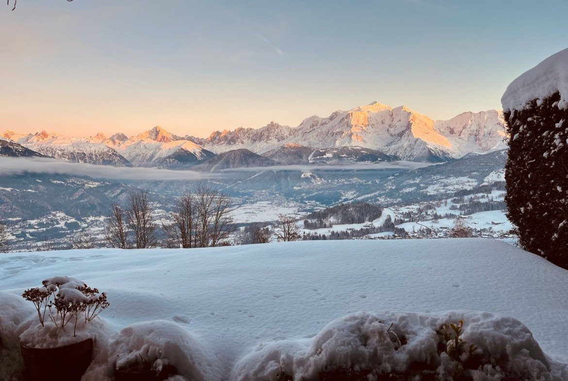 Duplex Le Perret / Horizon Mont-Blanc