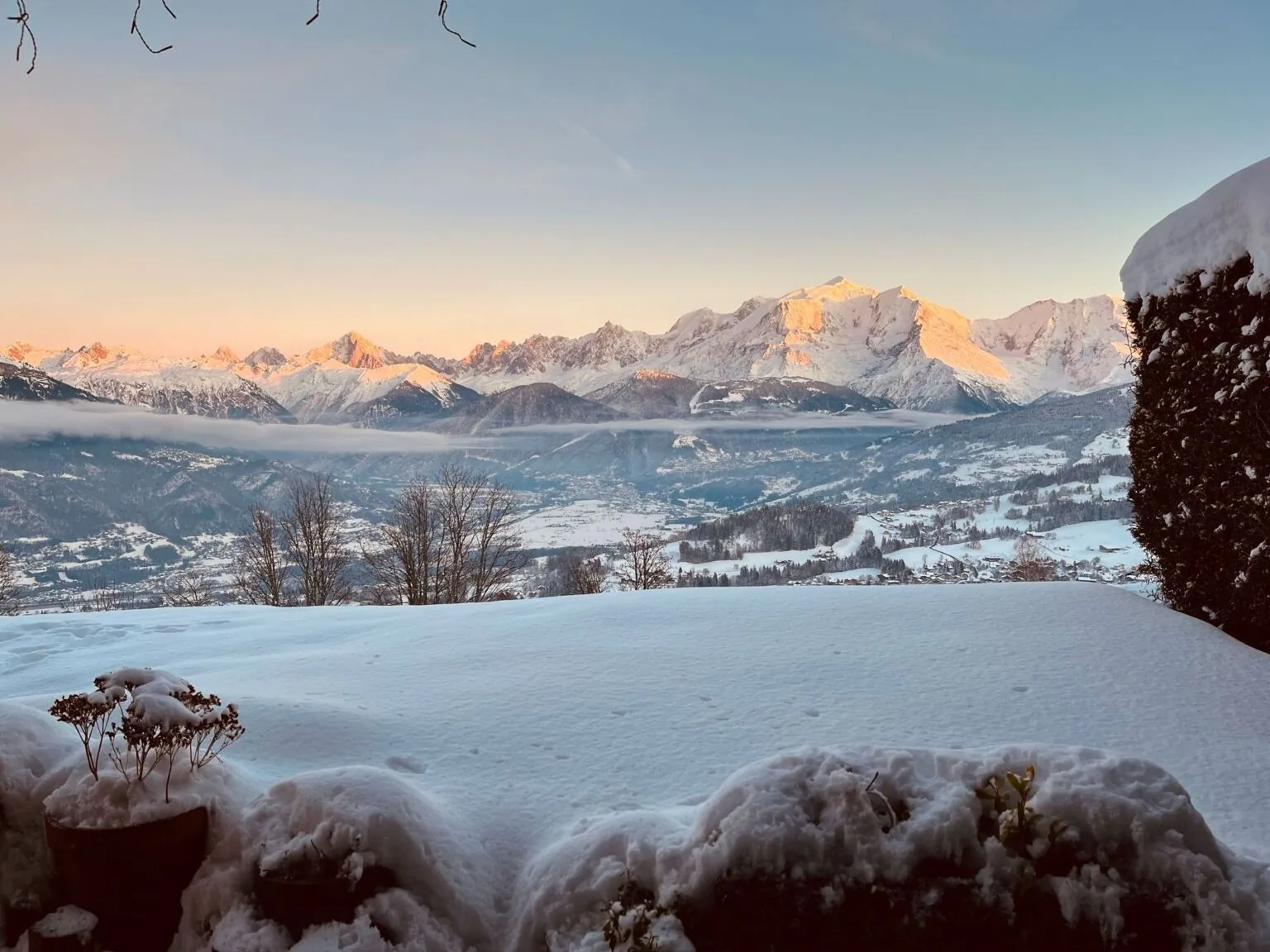 Duplex Le Perret / Horizon Mont-Blanc à Cordon — photo 6