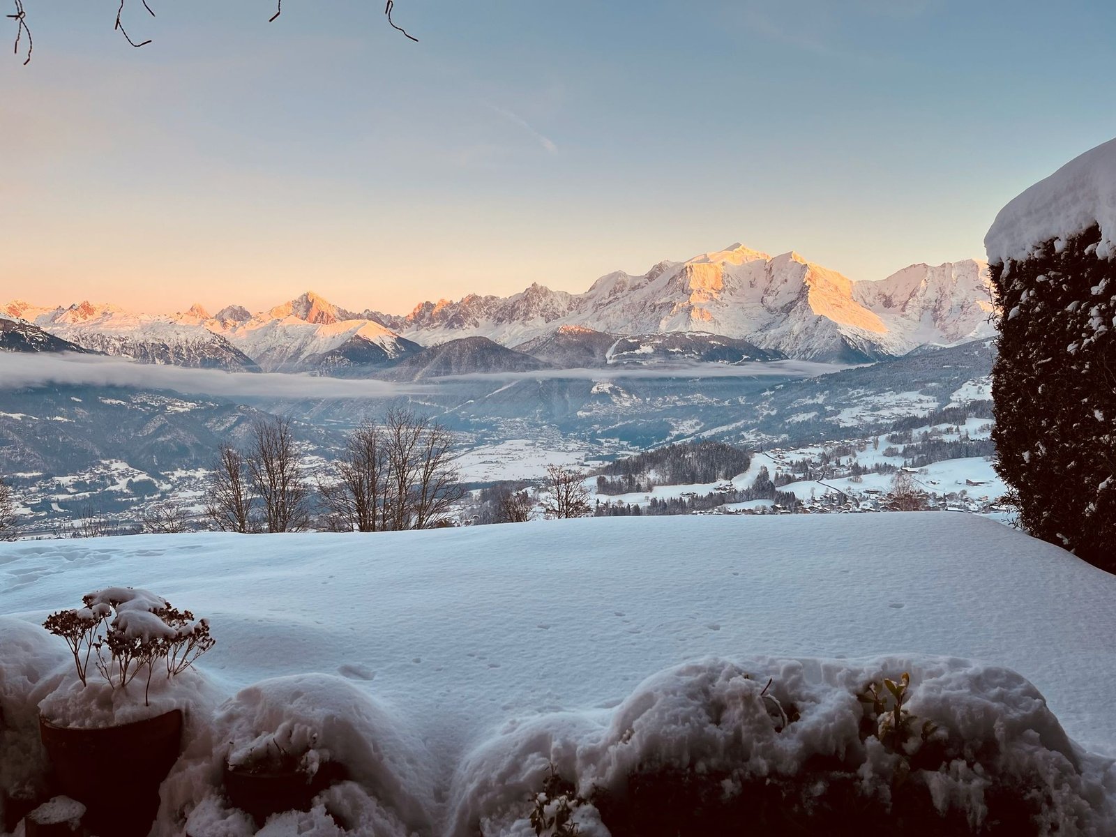 Duplex Le Perret / Horizon Mont-Blanc