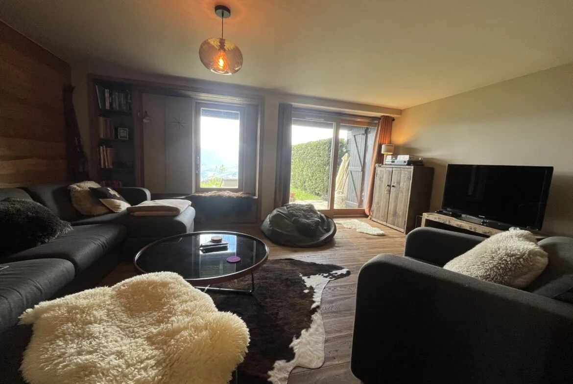 Duplex Le Perret / Horizon Mont-Blanc à Cordon — photo 1