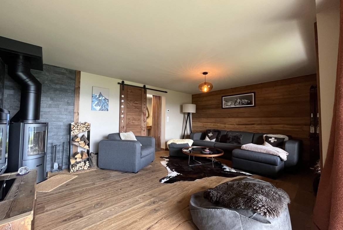 Duplex Le Perret / Horizon Mont-Blanc