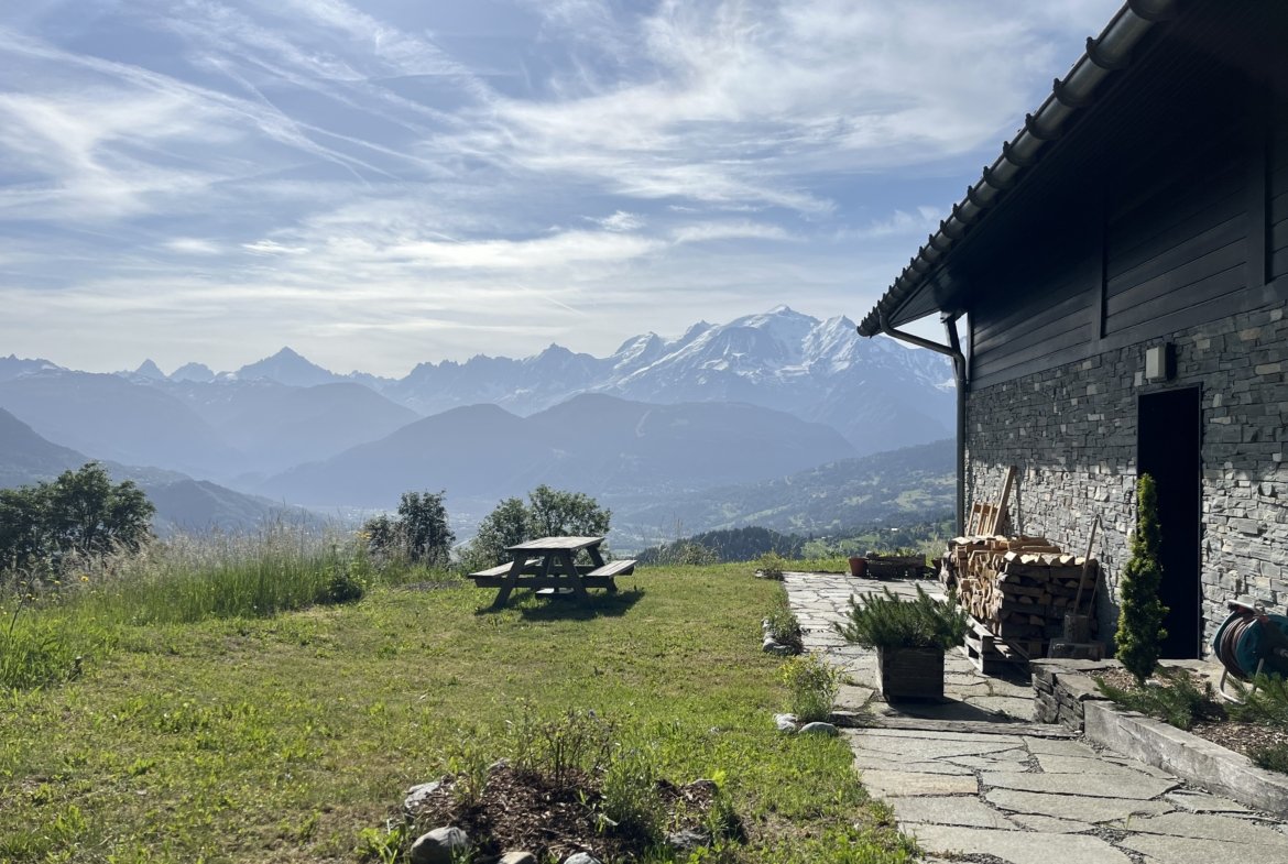 Duplex Le Perret / Horizon Mont-Blanc
