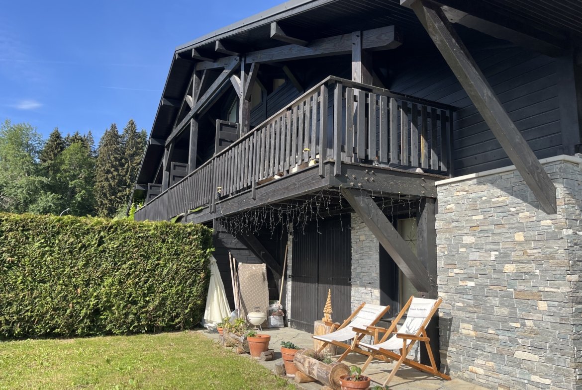Duplex Le Perret / Horizon Mont-Blanc
