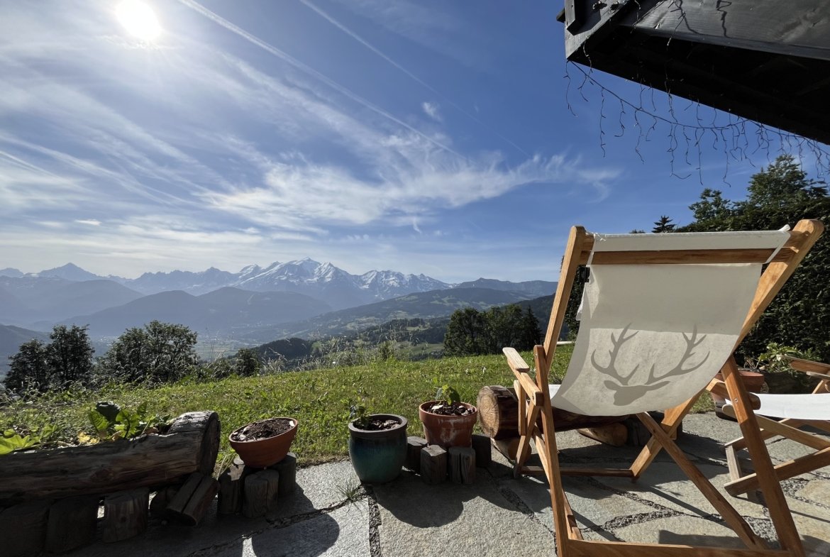 Duplex Le Perret / Horizon Mont-Blanc