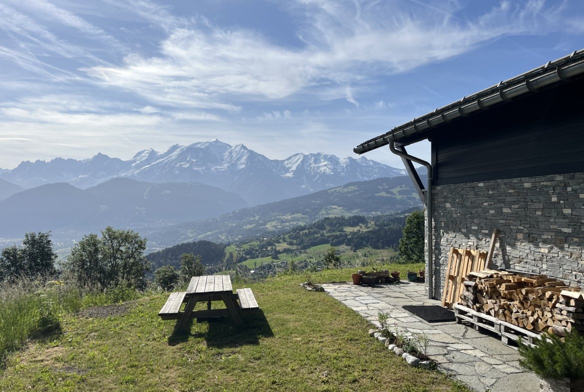 Duplex Le Perret / Horizon Mont-Blanc