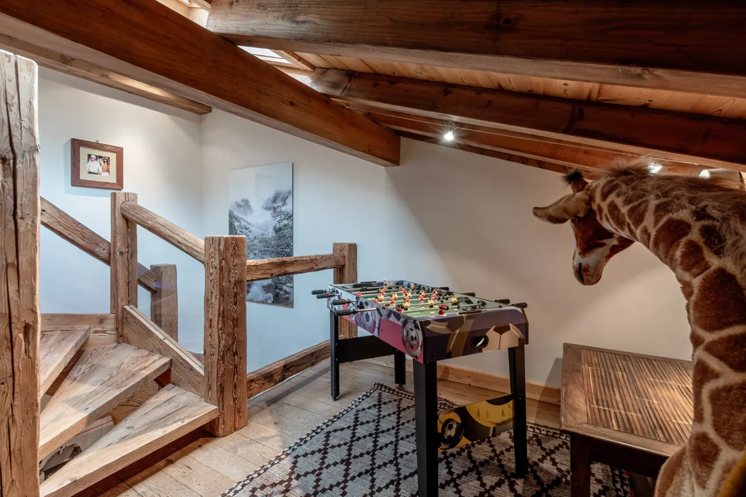 Salle de jeux — Chalet Jaillet, location saisonnière à Megève
