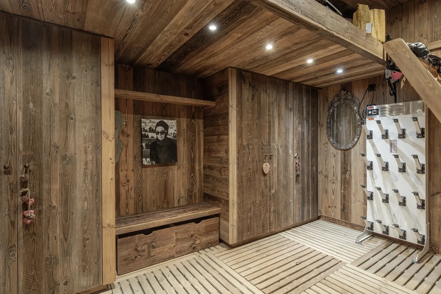 Local à ski — Chalet Jaillet, location saisonnière à Megève
