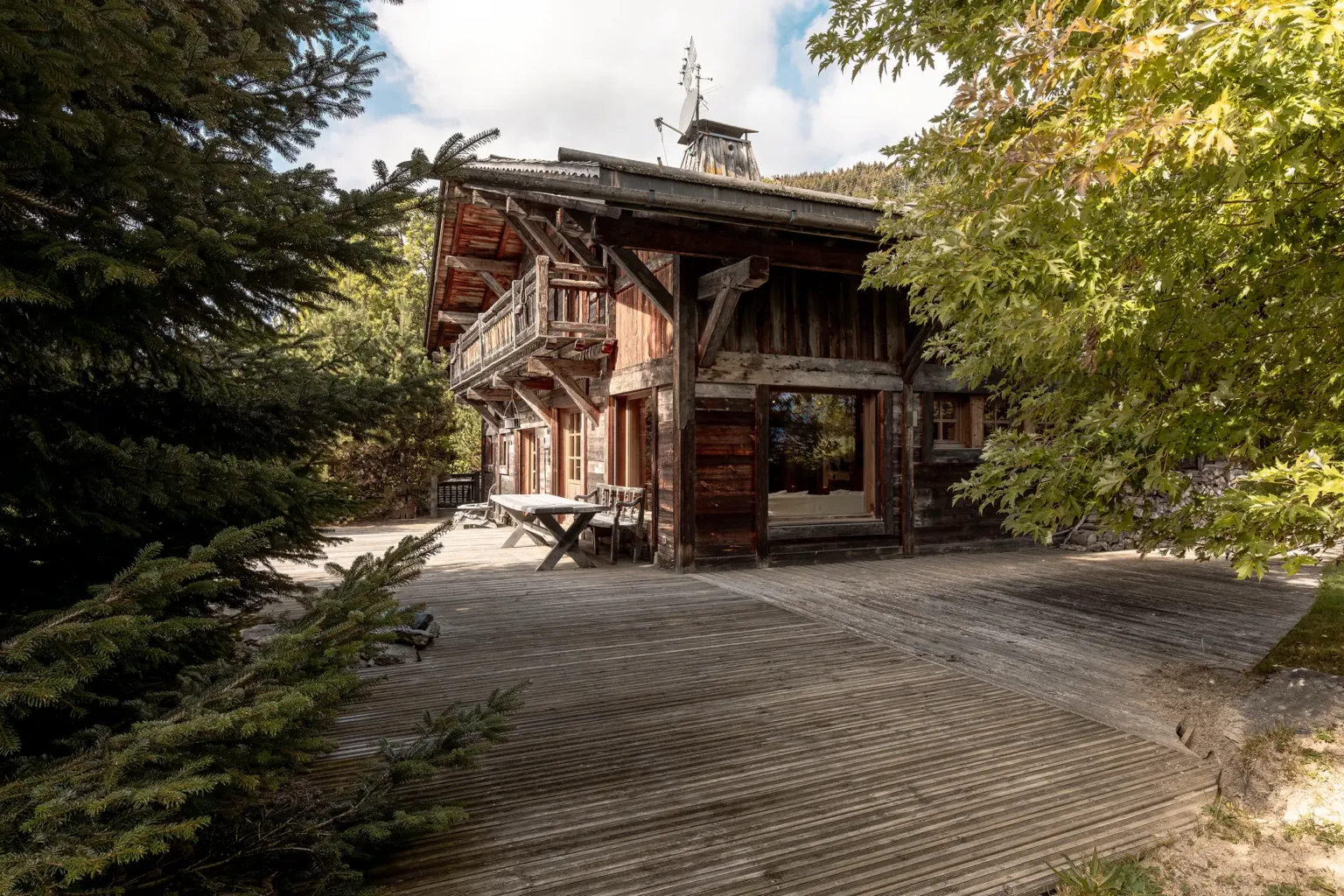 Extérieur du chalet — Chalet Jaillet, location saisonnière à Megève