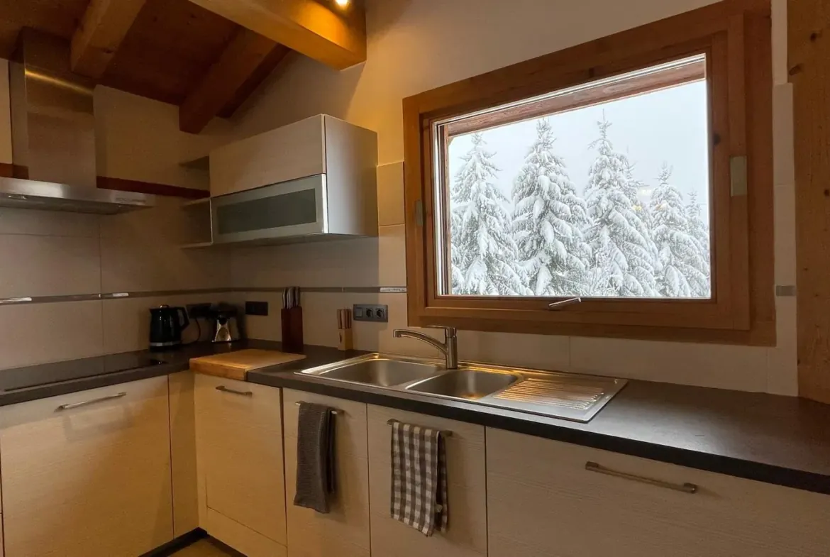 Seconde cuisine — Chalet Roc et Soleil, location saisonnière à Megève
