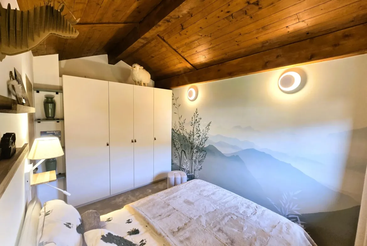 Le Refuge du Buet, Megève — Dressing de la chambre parentale