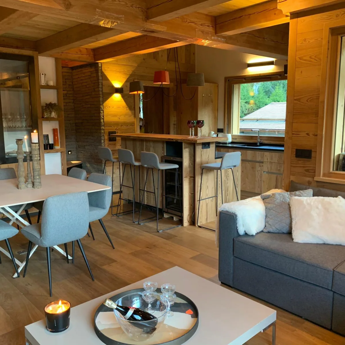 Demi chalet à louer Rochebrune Megève — photo 1